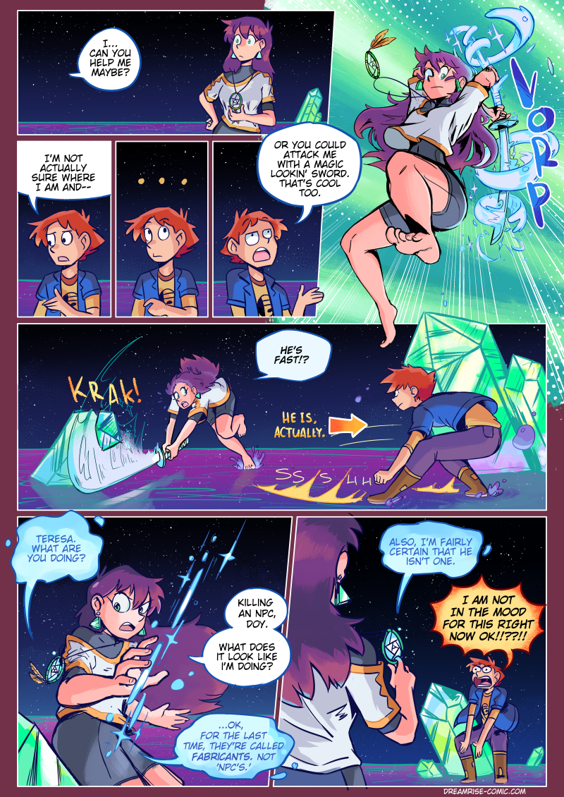 I mean look at him, he's not made out of fabric at all!